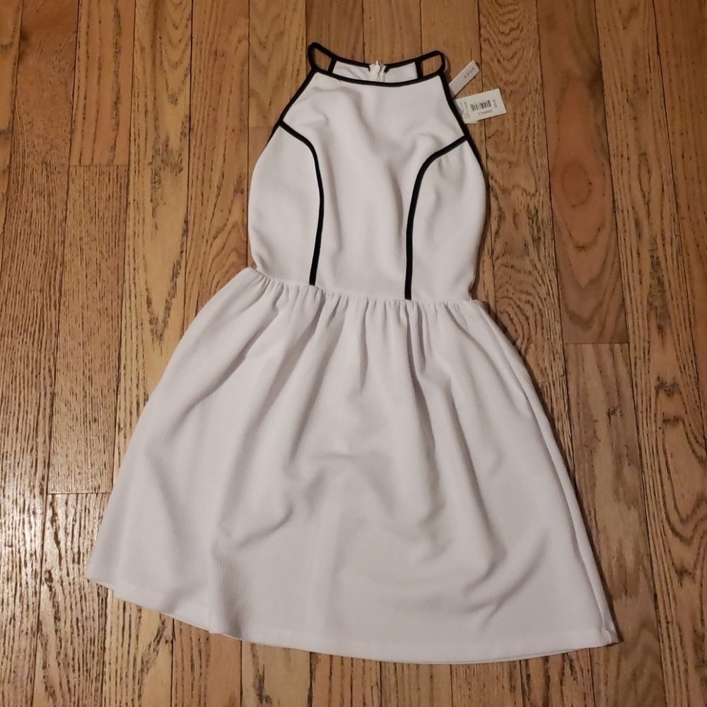 Black and white dress